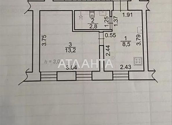 1-кімнатна квартира за адресою вул. Академіка Люльки (площа 25 м²) - Atlanta.ua - фото 16