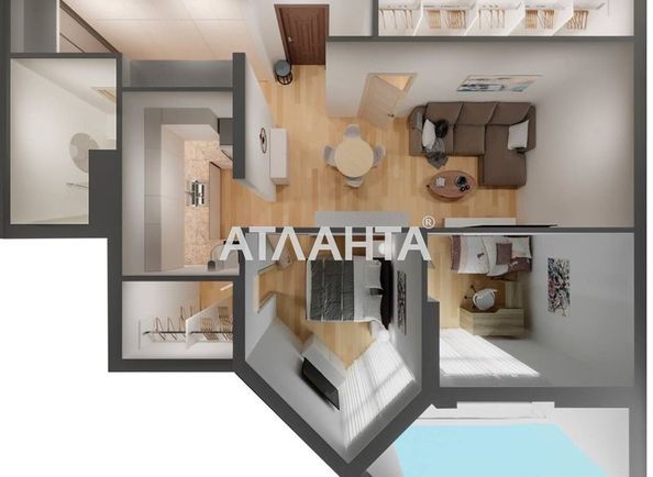 2-rooms apartment apartment by the address st. Franko Ivana (area 70,0 m2) - Atlanta.ua - photo 12