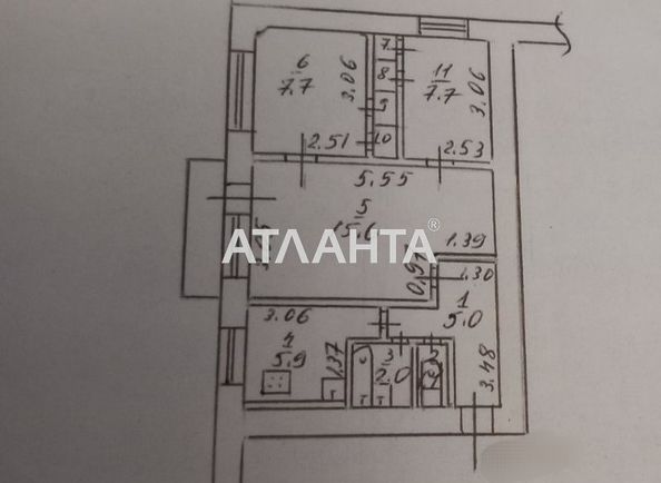 3-rooms apartment apartment by the address st. Geroev Krut Tereshkovoy (area 48,0 m2) - Atlanta.ua - photo 8