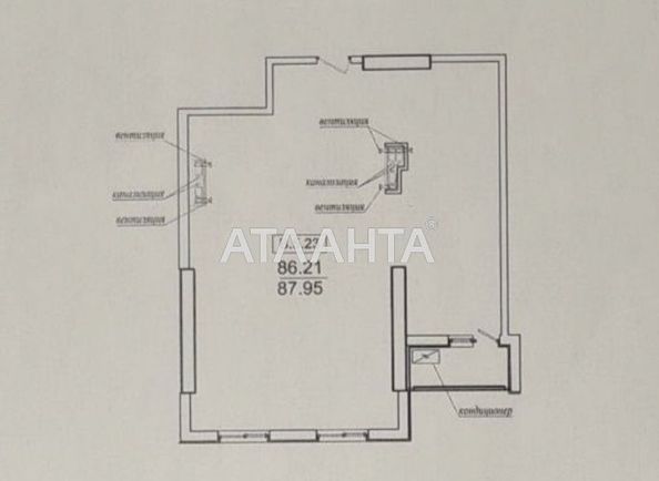 2-rooms apartment apartment by the address st. Genuezskaya (area 87,8 m2) - Atlanta.ua - photo 13