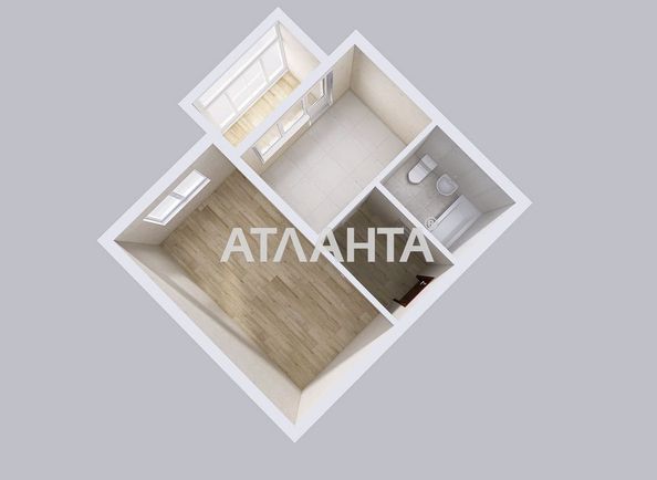 1-комнатная квартира по адресу ул. Торговая (площадь 34,6 м²) - Atlanta.ua - фото 12