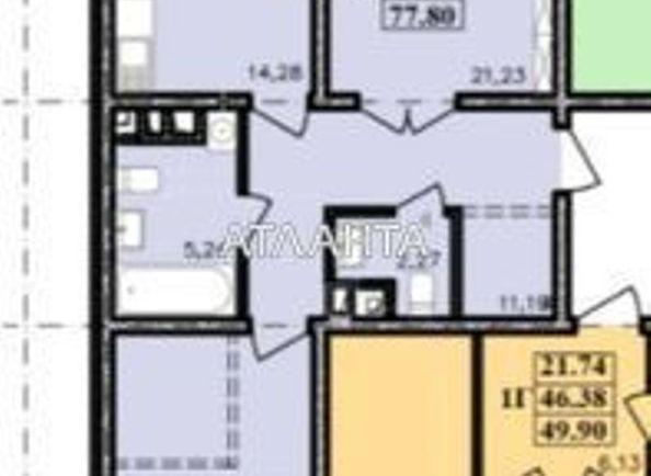 2-rooms apartment apartment by the address st. Franko Ivana (area 77,8 m2) - Atlanta.ua - photo 5