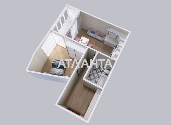 1-кімнатна квартира за адресою вул. Краснова (площа 42,3 м²) - Atlanta.ua - фото 10