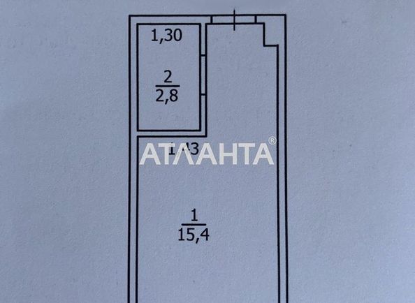 1-room apartment apartment by the address st. Borovskogo Nikolaya (area 18,2 m2) - Atlanta.ua - photo 12