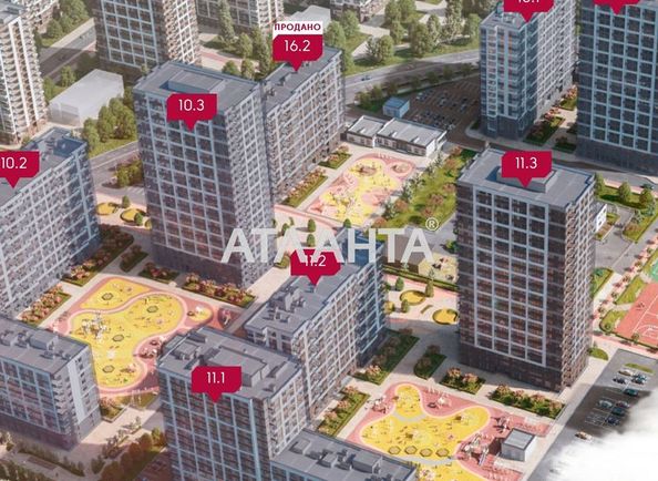 1-room apartment apartment by the address st. Semi Kristerov (area 40,5 m2) - Atlanta.ua - photo 4