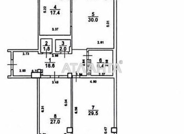 3-rooms apartment apartment by the address st. Pionerskaya Varlamova Akademicheskaya (area 132,7 m2) - Atlanta.ua - photo 15