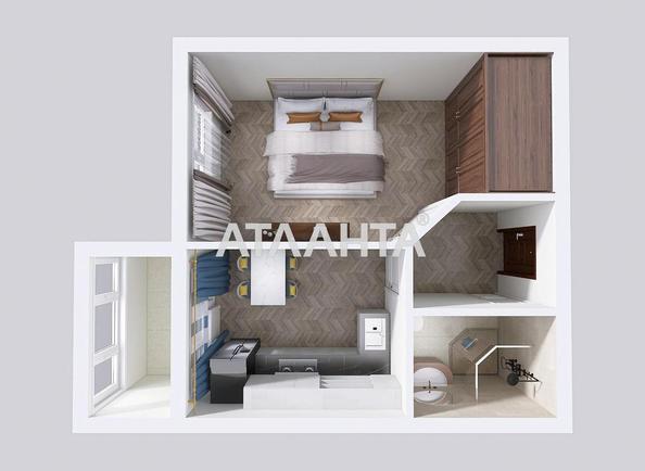1-кімнатна квартира за адресою вул. Перлинна (площа 35,2 м²) - фото 15 1-кімнатна квартира за адресою вул. Перлинна (площа 35,2 м²) - Atlanta.ua - фото 15