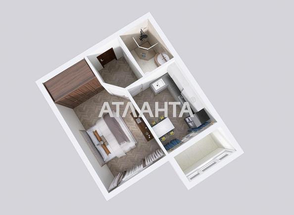 1-кімнатна квартира за адресою вул. Перлинна (площа 35,2 м²) - фото 16 1-кімнатна квартира за адресою вул. Перлинна (площа 35,2 м²) - Atlanta.ua - фото 16