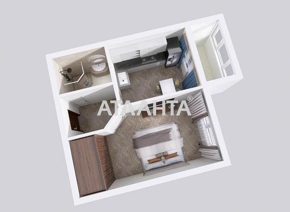 1-кімнатна квартира за адресою вул. Перлинна (площа 35,2 м²) - фото 17 1-кімнатна квартира за адресою вул. Перлинна (площа 35,2 м²) - Atlanta.ua - фото 17