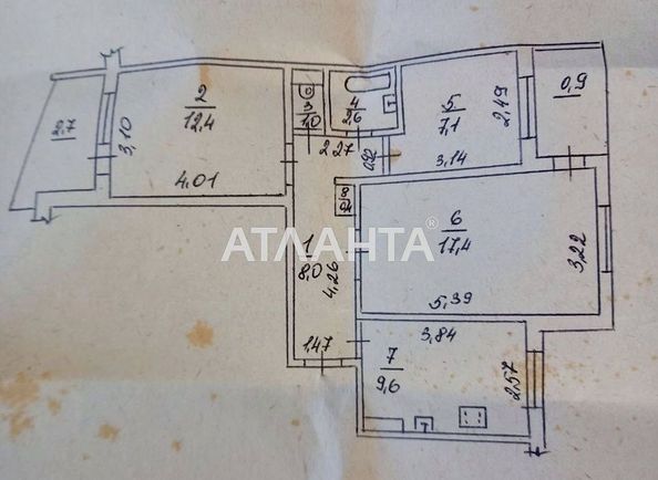 3-rooms apartment apartment by the address st. Glushko ak pr Dimitrova pr (area 62,5 m2) - Atlanta.ua - photo 15