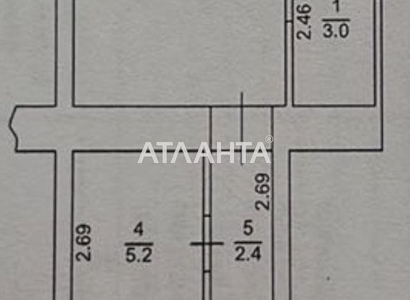1-кімнатна квартира за адресою вул. Осипова (площа 35,7 м2) - Atlanta.ua - фото 8
