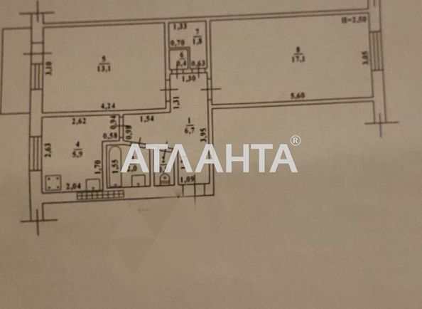 2-комнатная квартира по адресу ул. Варненская (площадь 48 м²) - Atlanta.ua - фото 9