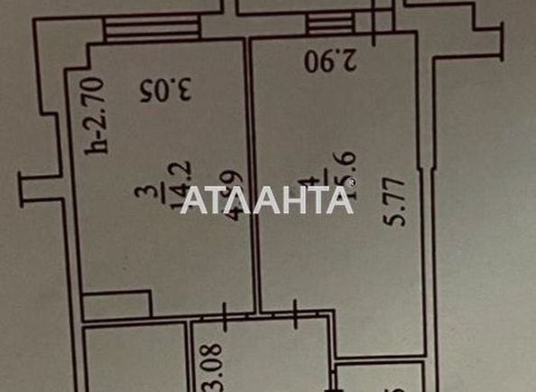 1-комнатная квартира по адресу Люстдорфская дор. (площадь 47,0 м2) - Atlanta.ua - фото 5