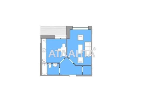 1-комнатная квартира по адресу Небесной Сотни пр. (площадь 41,0 м2) - Atlanta.ua - фото 2