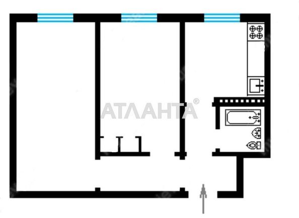 2-rooms apartment apartment by the address st. Ul Bakinskaya (area 45,0 m2) - Atlanta.ua - photo 15