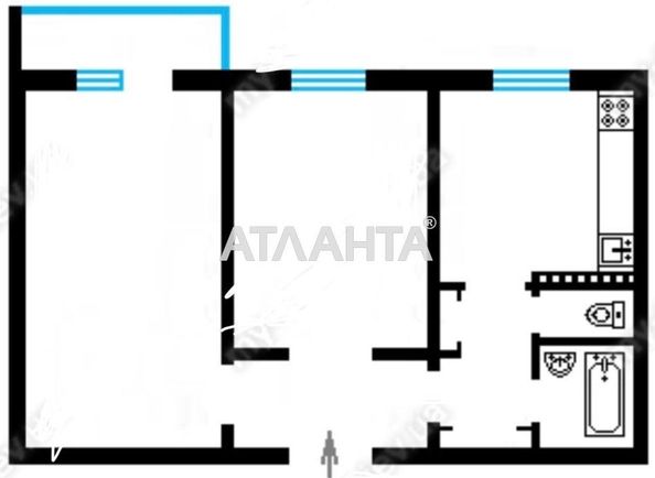 2-rooms apartment apartment by the address st. Grigorenko pr (area 54,1 m2) - Atlanta.ua - photo 14