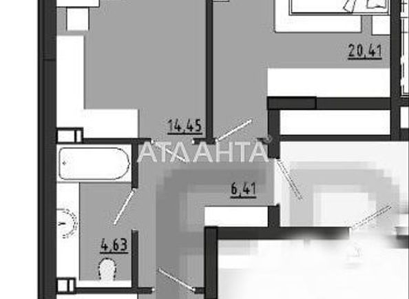 2-кімнатна квартира за адресою вул. Чехова (площа 61 м²) - Atlanta.ua - фото 10