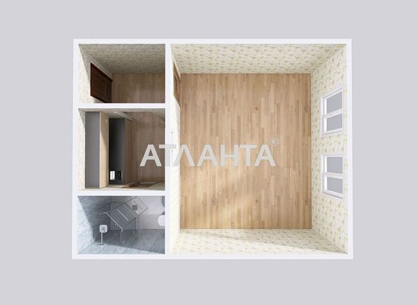 1-room apartment apartment by the address st. Chernomorskogo Kazachestva (area 27 m²) - Atlanta.ua - photo 12