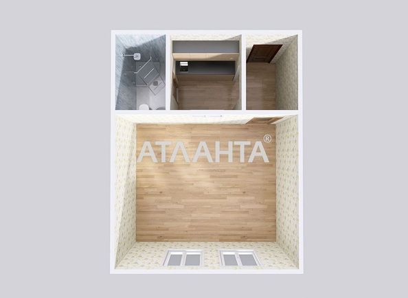 1-room apartment apartment by the address st. Chernomorskogo Kazachestva (area 27 m²) - Atlanta.ua - photo 13