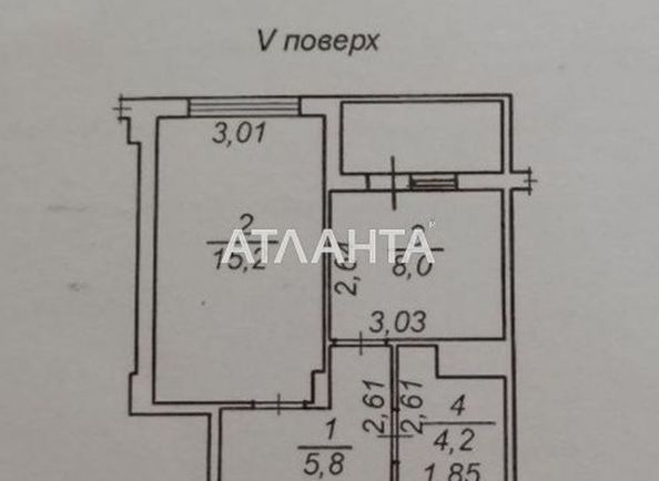 1-room apartment apartment by the address st. Evropeyskaya (area 35,0 m2) - Atlanta.ua - photo 5