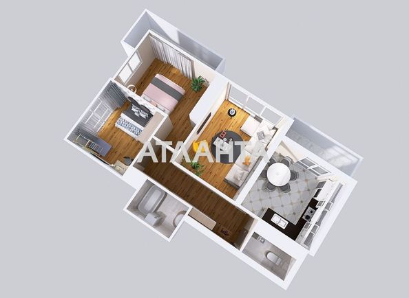 Багатокімнатна квартира за адресою вул. Шухевича (площа 147 м²) - Atlanta.ua - фото 26