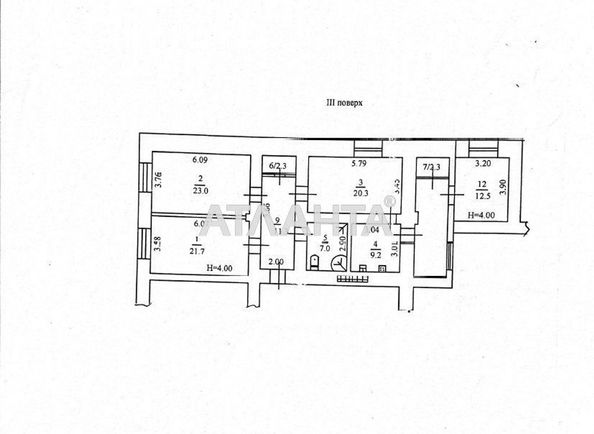 3-rooms apartment apartment by the address st. Deribasovskaya (area 115,7 m²) - Atlanta.ua - photo 20