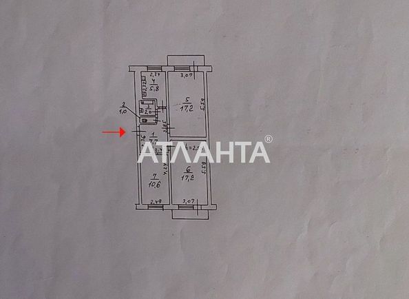3-rooms apartment apartment by the address st. Malinovskogo marsh (area 64,7 m2) - Atlanta.ua - photo 7