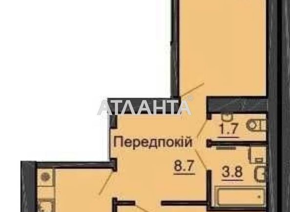 2-комнатная квартира по адресу ул. Мира (площадь 70,7 м²) - Atlanta.ua - фото 3