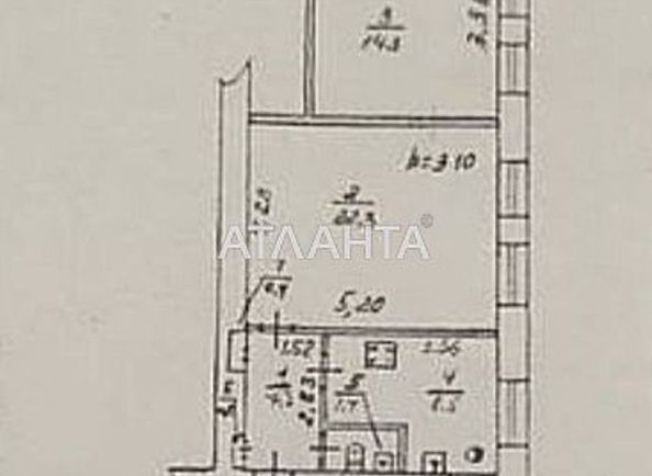 2-комнатная квартира по адресу ул. Канатная (площадь 52,0 м2) - Atlanta.ua - фото 8
