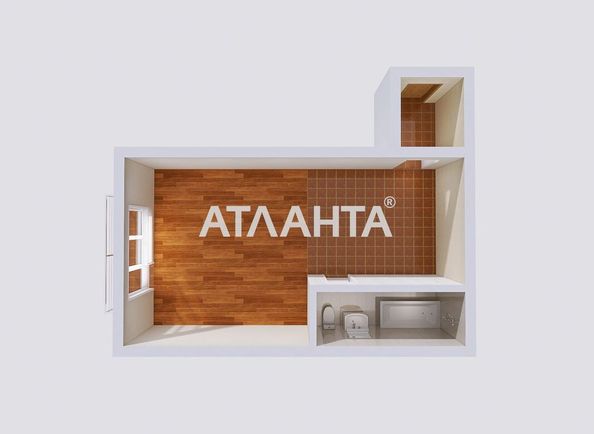 1-room apartment apartment by the address st. Knyazheskaya Baranova (area 41,5 m²) - Atlanta.ua - photo 12