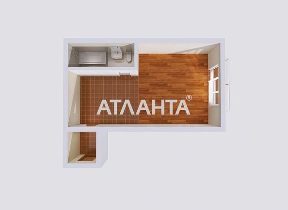 1-room apartment apartment by the address st. Knyazheskaya Baranova (area 41,5 m²) - Atlanta.ua - photo 13