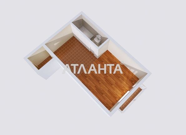 1-room apartment apartment by the address st. Knyazheskaya Baranova (area 41,5 m²) - Atlanta.ua - photo 19