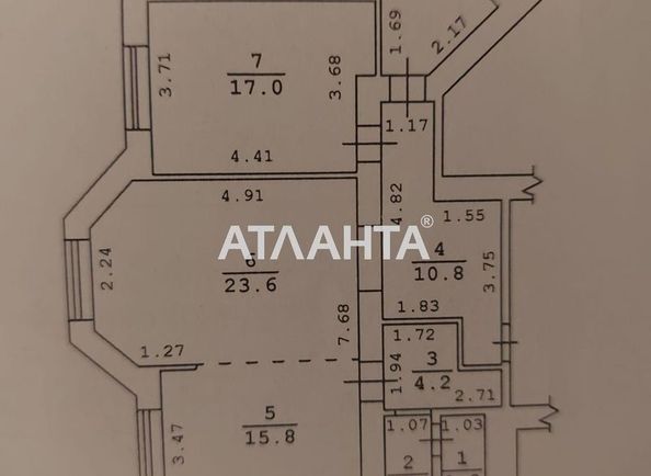 3-кімнатна квартира за адресою вул. Проспект Шевченка (площа 85,5 м²) - Atlanta.ua - фото 13