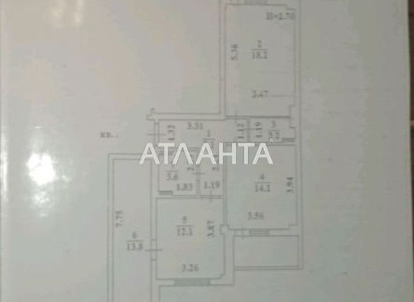 3-комнатная квартира по адресу ул. Бочарова ген. (площадь 76,7 м²) - Atlanta.ua - фото 8