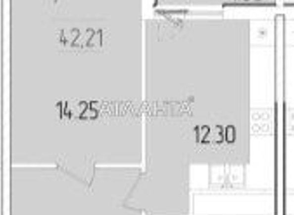 1-room apartment apartment by the address st. Krasnova (area 42,2 m²) - Atlanta.ua - photo 6