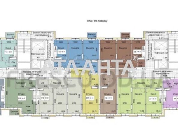 1-кімнатна квартира за адресою вул. Сахарова (площа 50 м²) - Atlanta.ua - фото 6