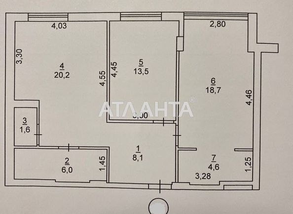 2-кімнатна квартира за адресою Небесної сотні пр. (площа 73 м²) - Atlanta.ua - фото 16