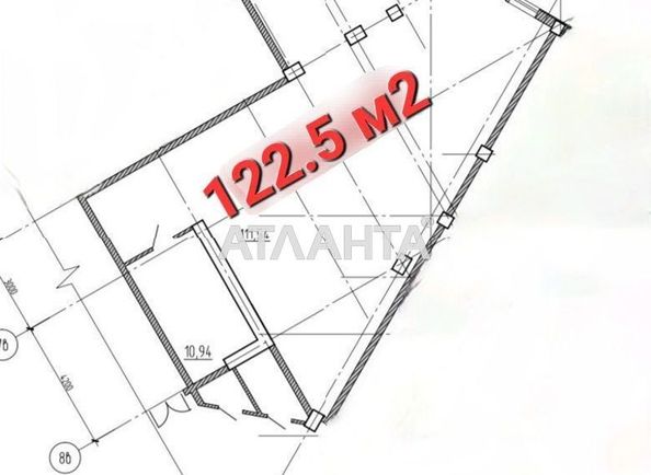 Коммерческая недвижимость по адресу Фонтанская дор. (площадь 122,5 м²) - Atlanta.ua