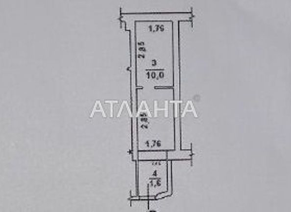 1-room apartment apartment by the address st. Chernomorskogo Kazachestva (area 12 m²) - Atlanta.ua - photo 10