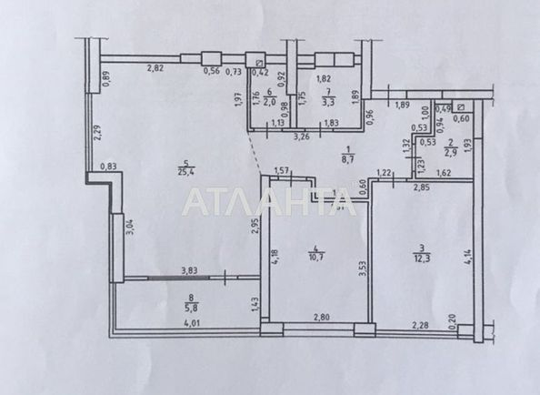 3-rooms apartment apartment by the address st. Filatova ak (area 71 m²) - Atlanta.ua - photo 2