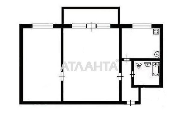 2-rooms apartment apartment by the address st. Lyustdorfskaya dor Chernomorskaya dor (area 42 m²) - Atlanta.ua - photo 16