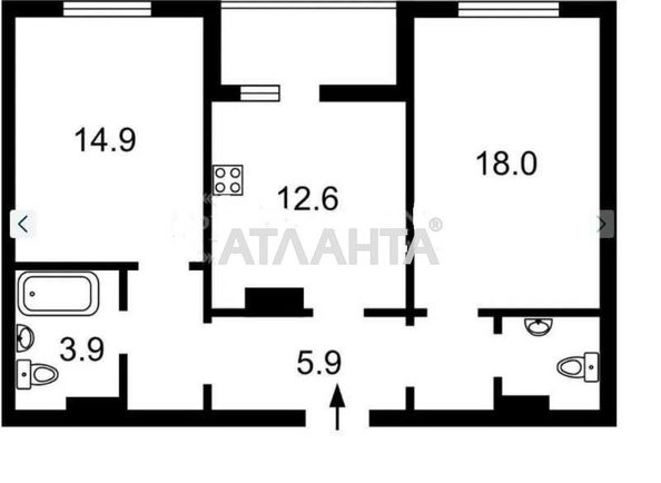 2-rooms apartment apartment (area 66 m²) - Atlanta.ua - photo 15