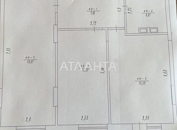 2-кімнатна квартира за адресою вул. Сахарова (площа 60 м²) - Atlanta.ua - фото 8