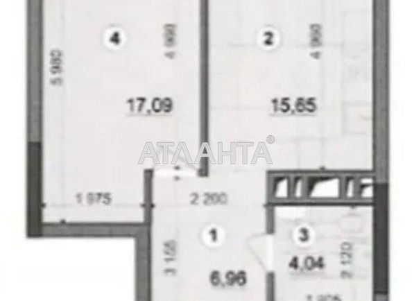 1-комнатная квартира по адресу ул. Виктора Некрасова (площадь 43 м²) - Atlanta.ua - фото 5
