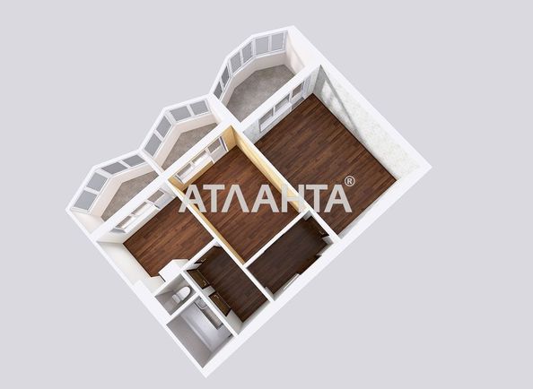 2-rooms apartment apartment by the address st. Balkovskaya Frunze (area 55 m²) - Atlanta.ua - photo 14