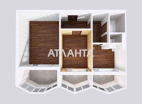 2-rooms apartment apartment by the address st. Balkovskaya Frunze (area 55 m²) - Atlanta.ua - photo 17