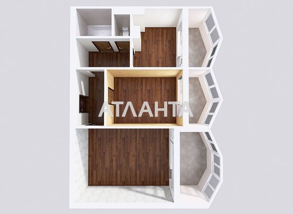 2-rooms apartment apartment by the address st. Balkovskaya Frunze (area 55 m²) - Atlanta.ua - photo 18