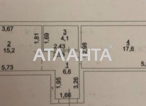 1-room apartment apartment by the address st. Kudryashova Krupskoy (area 43 m²) - Atlanta.ua - photo 8