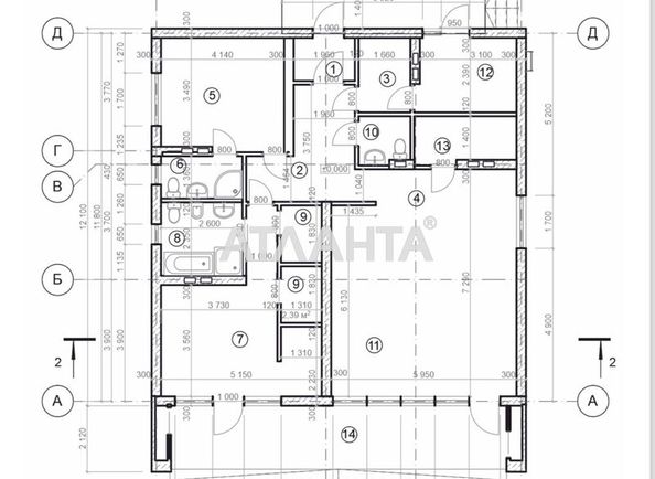 Дом по адресу ул. Хуторской 3-й проезд (площадь 130 м²) - Atlanta.ua - фото 9