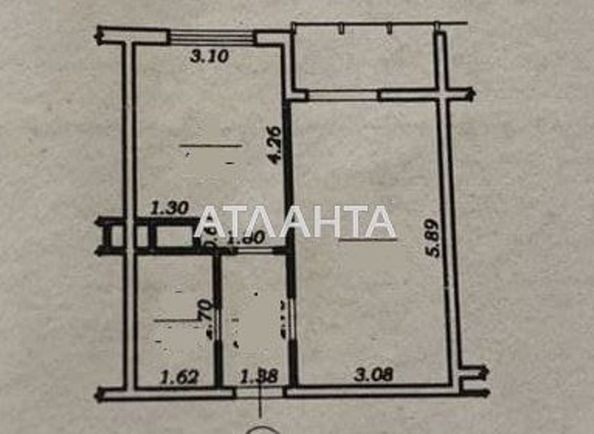 1-комнатная квартира по адресу ул. Сахарова (площадь 42,1 м²) - Atlanta.ua - фото 16